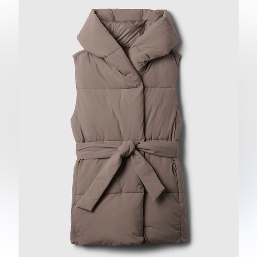 Gap Duvet Long Puffer Vest size Tall Large